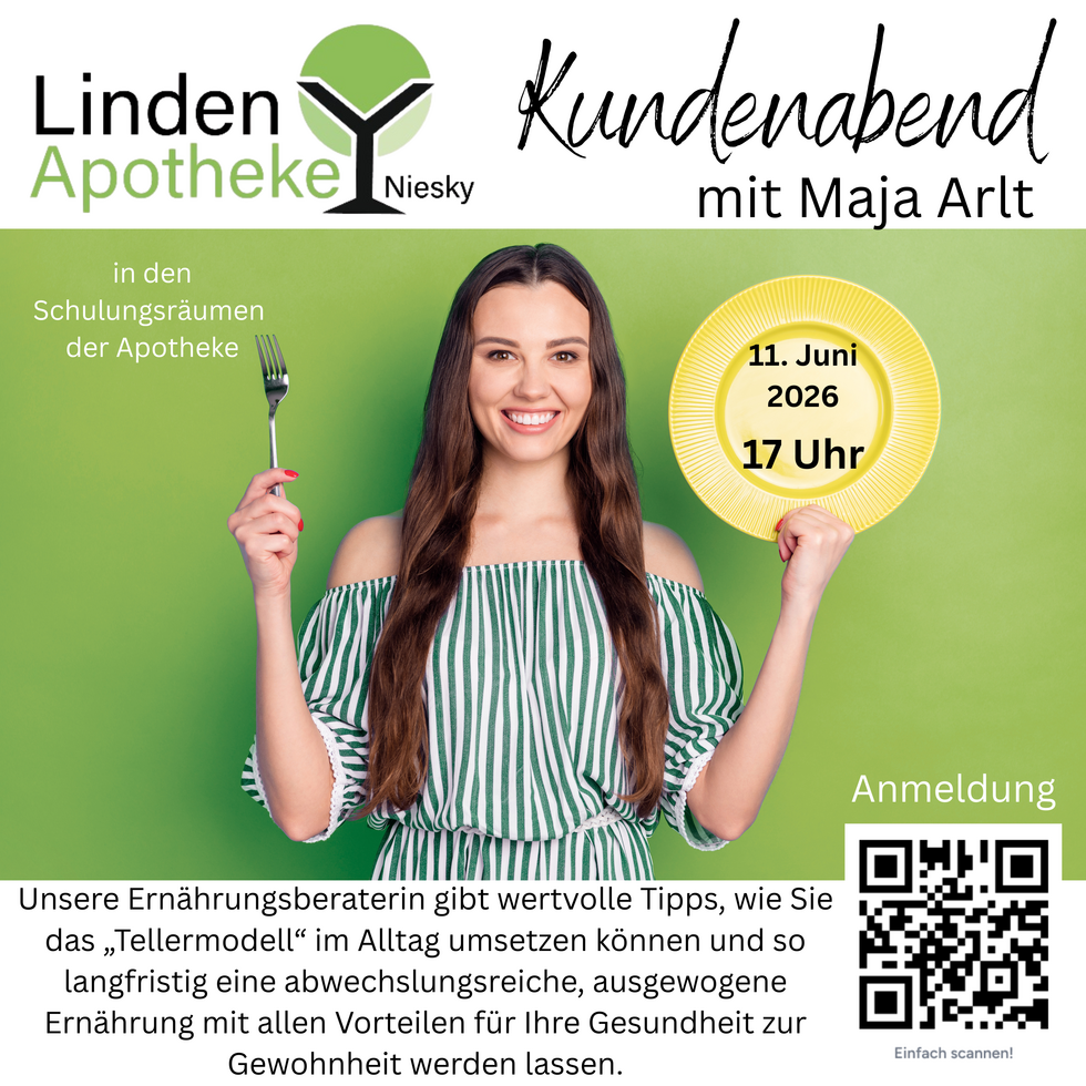 Kundenabend 11. Juni Thema "Tellermodell"